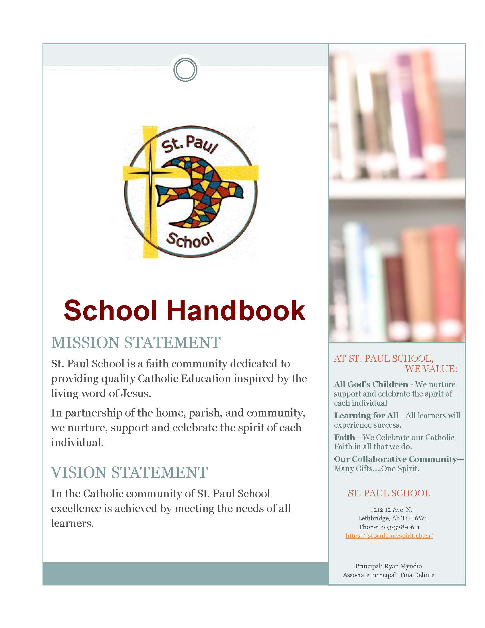 Handbook Main Page